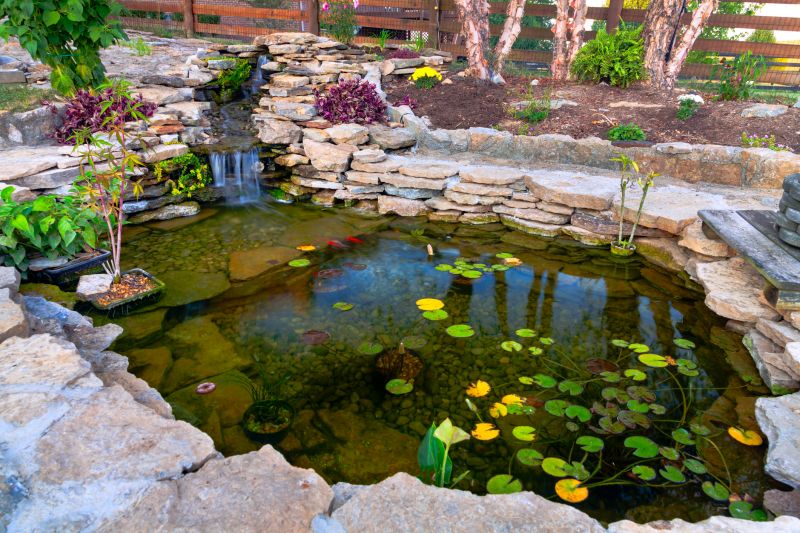 Local Garden Pond Installation in Lockhart, TX