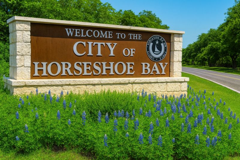 Local Pond Installation in Horseshoe Bay, TX